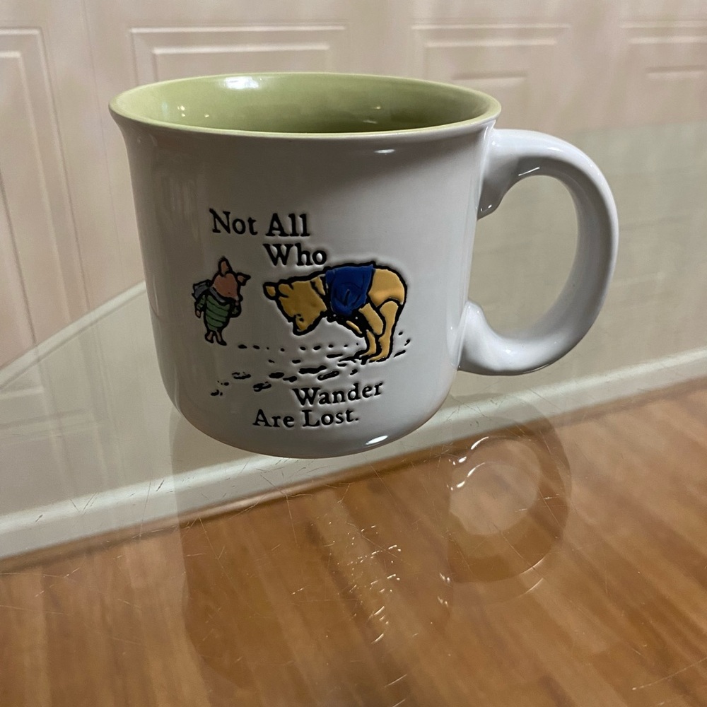 Life is Good Coffee Mug -  Not All Wander Are Lost  - By Life is Good .